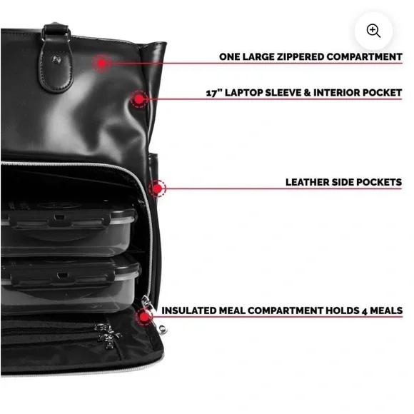 NWT!! 6 Pack Fitness Renee Tote - Picture 9 of 9